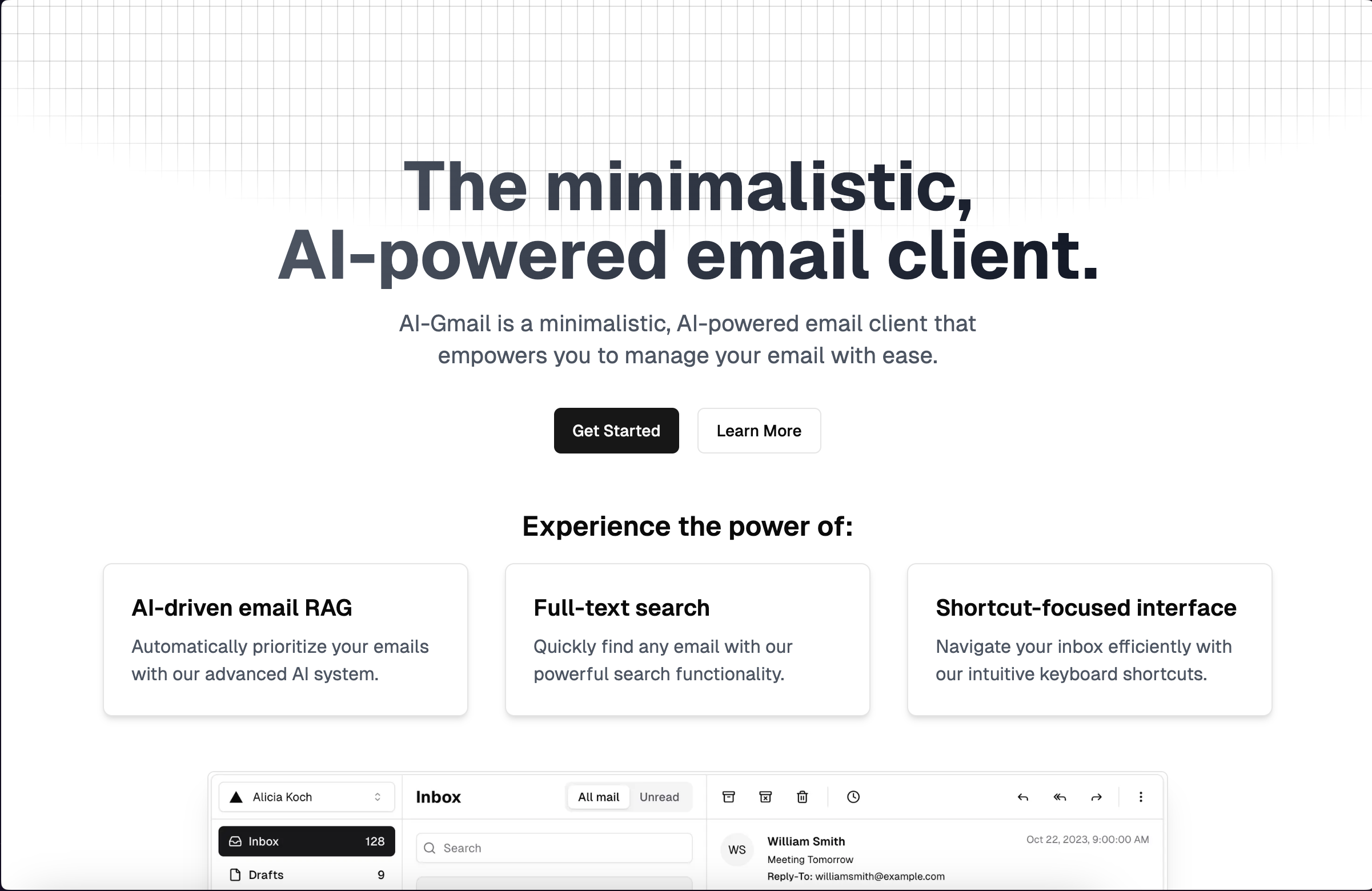 Mailverra Powered by OpenAI — preview
