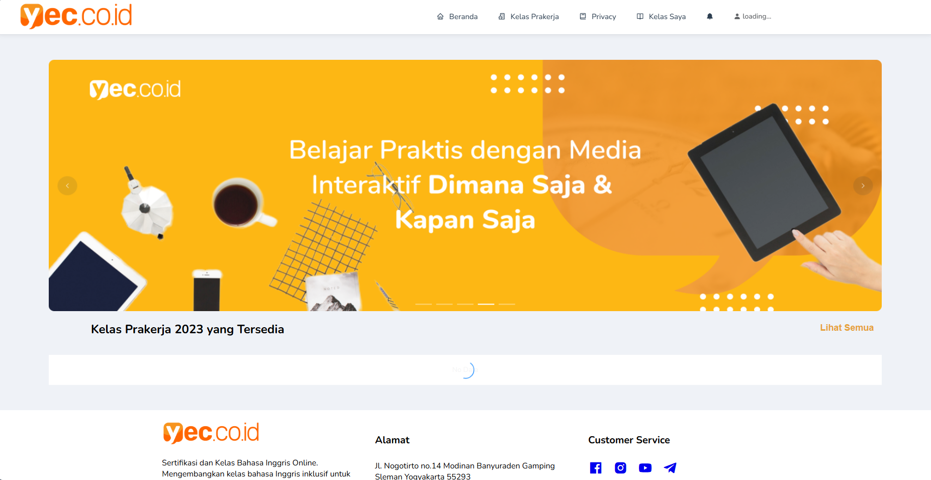 YEC Bakat — preview